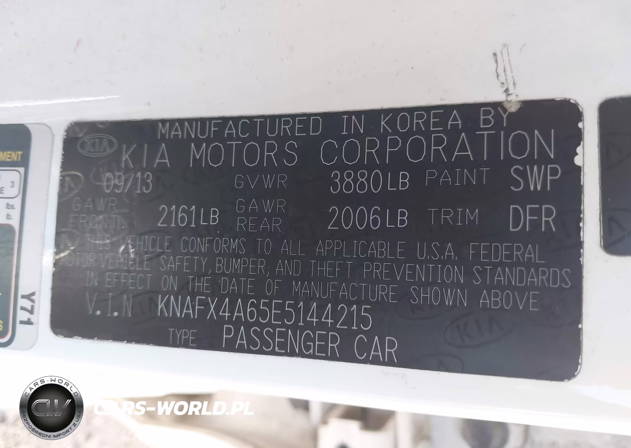 2014 Kia Forte Lx VIN:KNAFX4A65E5144215 - 9