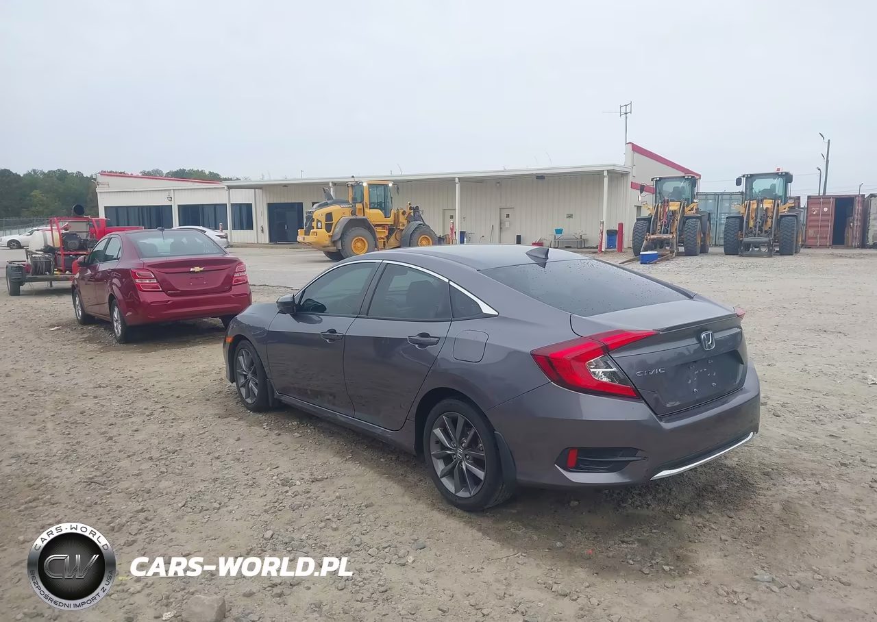 2021 Honda Civic Ex-L VIN:19XFC1F70ME007409 - 3