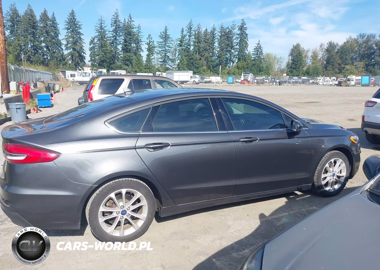 2020 Ford Fusion Hybrid Se VIN:3FA6P0LU9LR230537 - 12