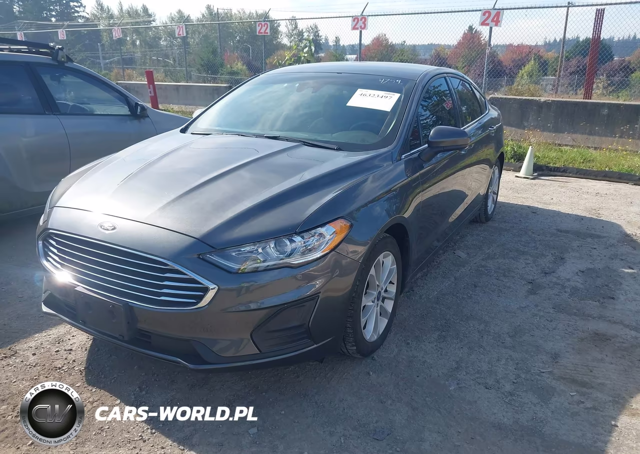 2020 Ford Fusion Hybrid Se VIN:3FA6P0LU9LR230537 - 2