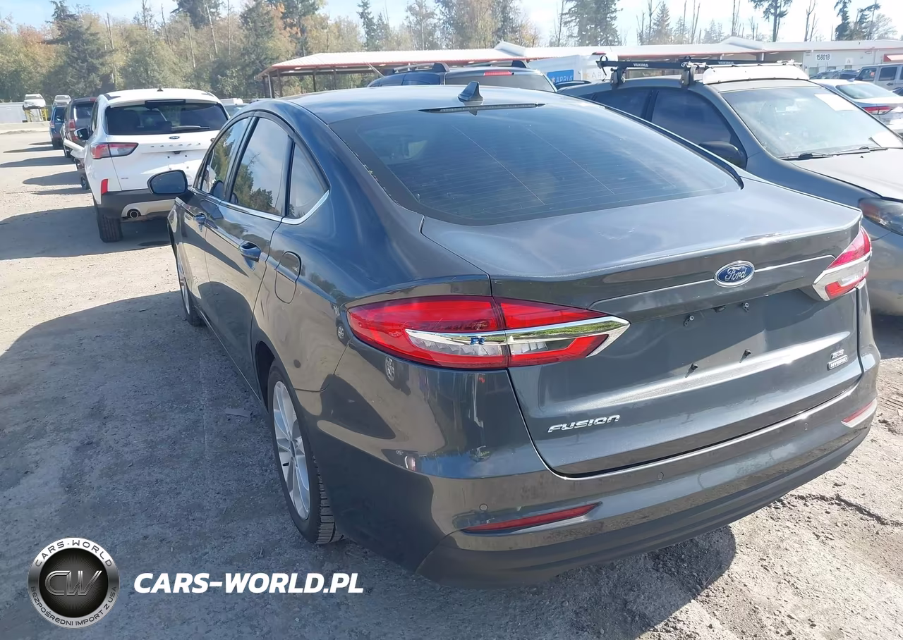2020 Ford Fusion Hybrid Se VIN:3FA6P0LU9LR230537 - 3
