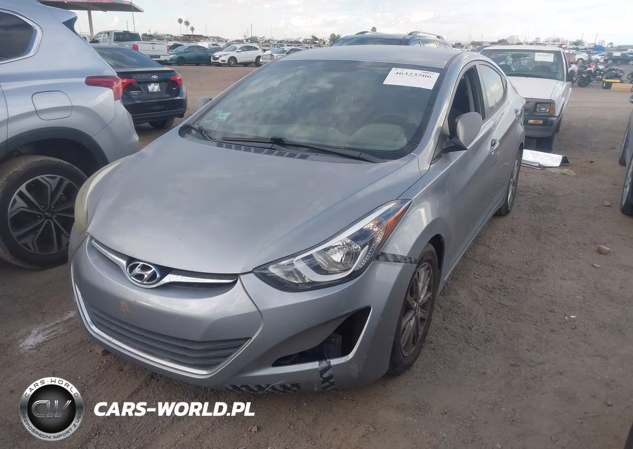 2015 Hyundai Elantra Se VIN:5NPDH4AE1FH641021 - 2