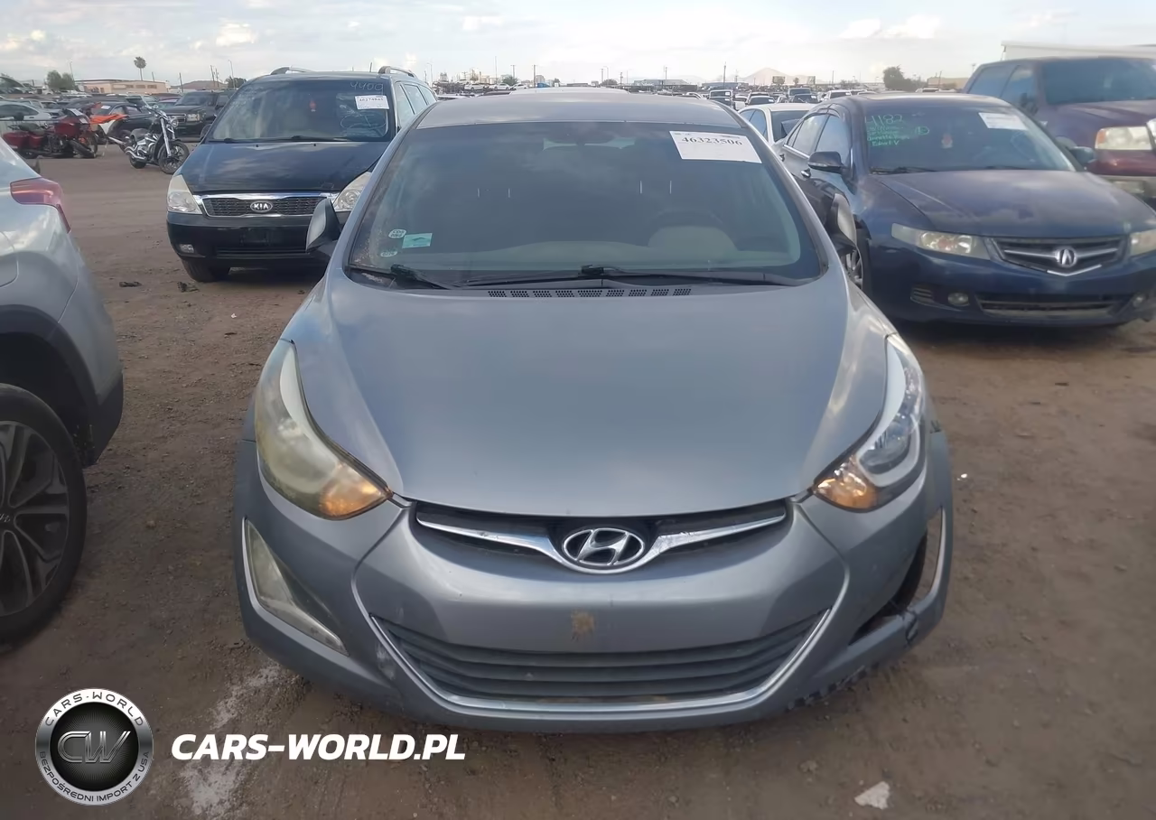2015 Hyundai Elantra Se VIN:5NPDH4AE1FH641021 - 6