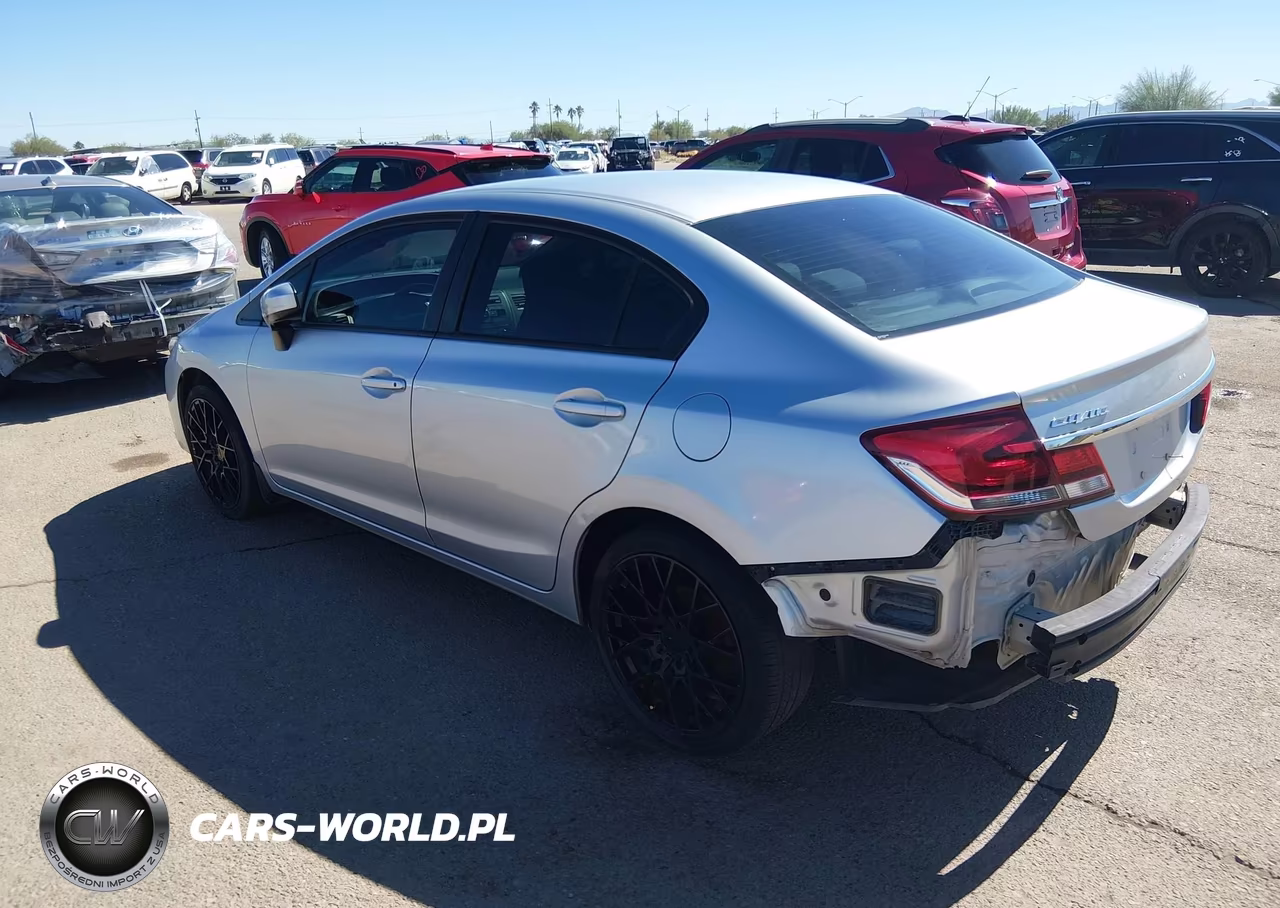 2014 Honda Civic Lx VIN:2HGFB2F56EH503894 - 3