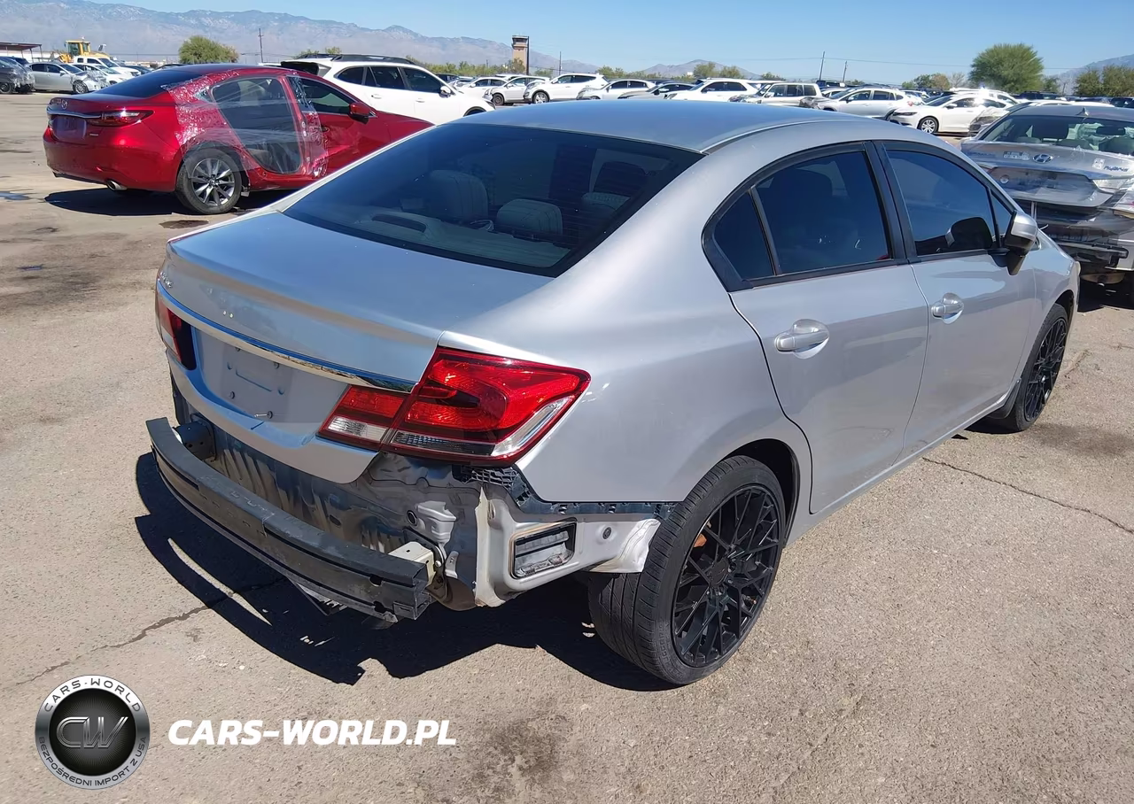 2014 Honda Civic Lx VIN:2HGFB2F56EH503894 - 4