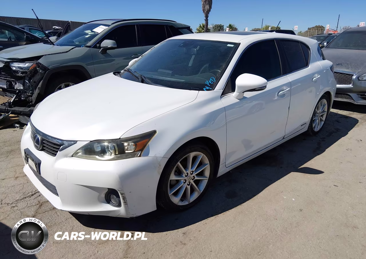 2012 Lexus Ct 200H Premium VIN:JTHKD5BH0C2120255 - 2
