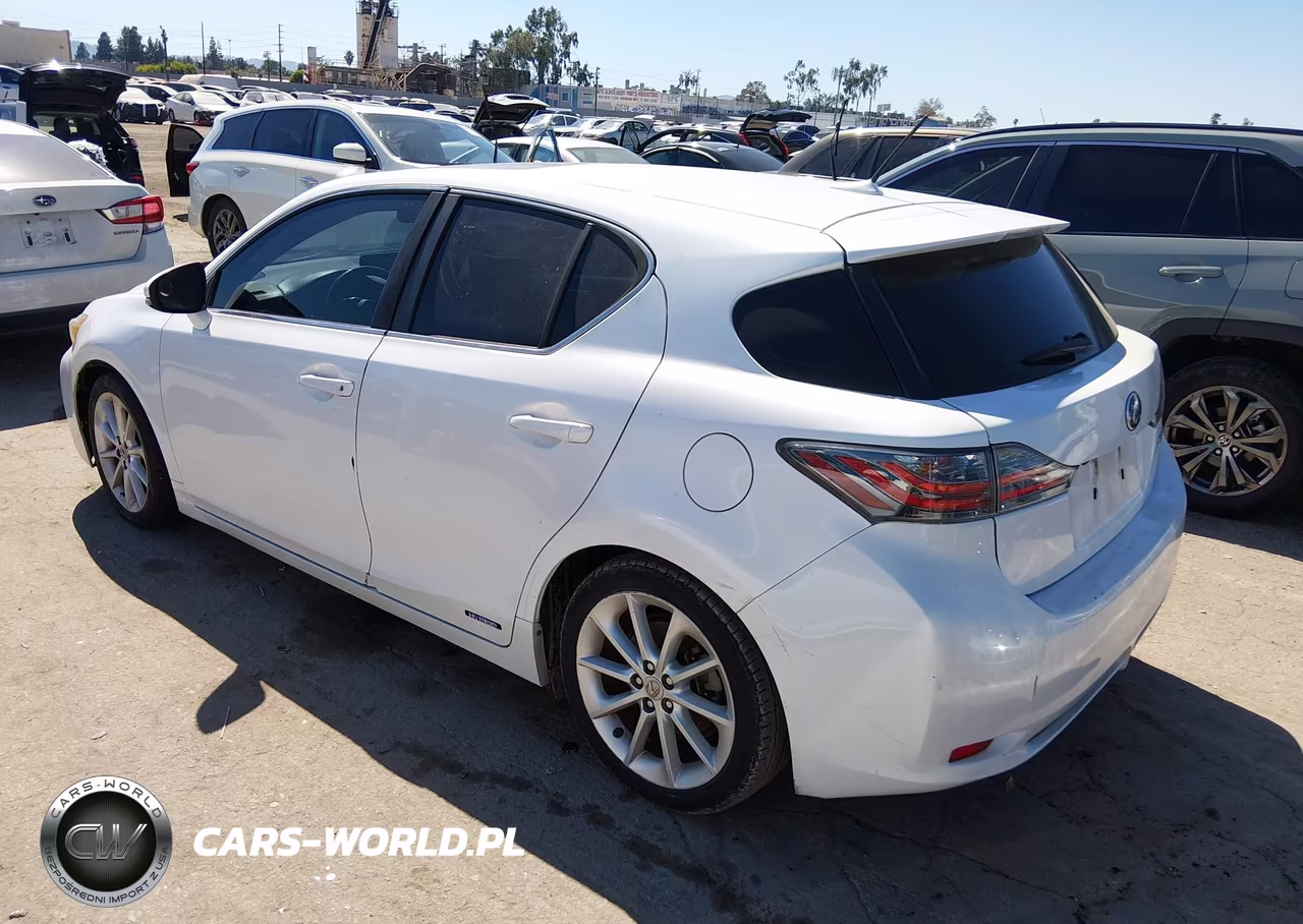 2012 Lexus Ct 200H Premium VIN:JTHKD5BH0C2120255 - 3