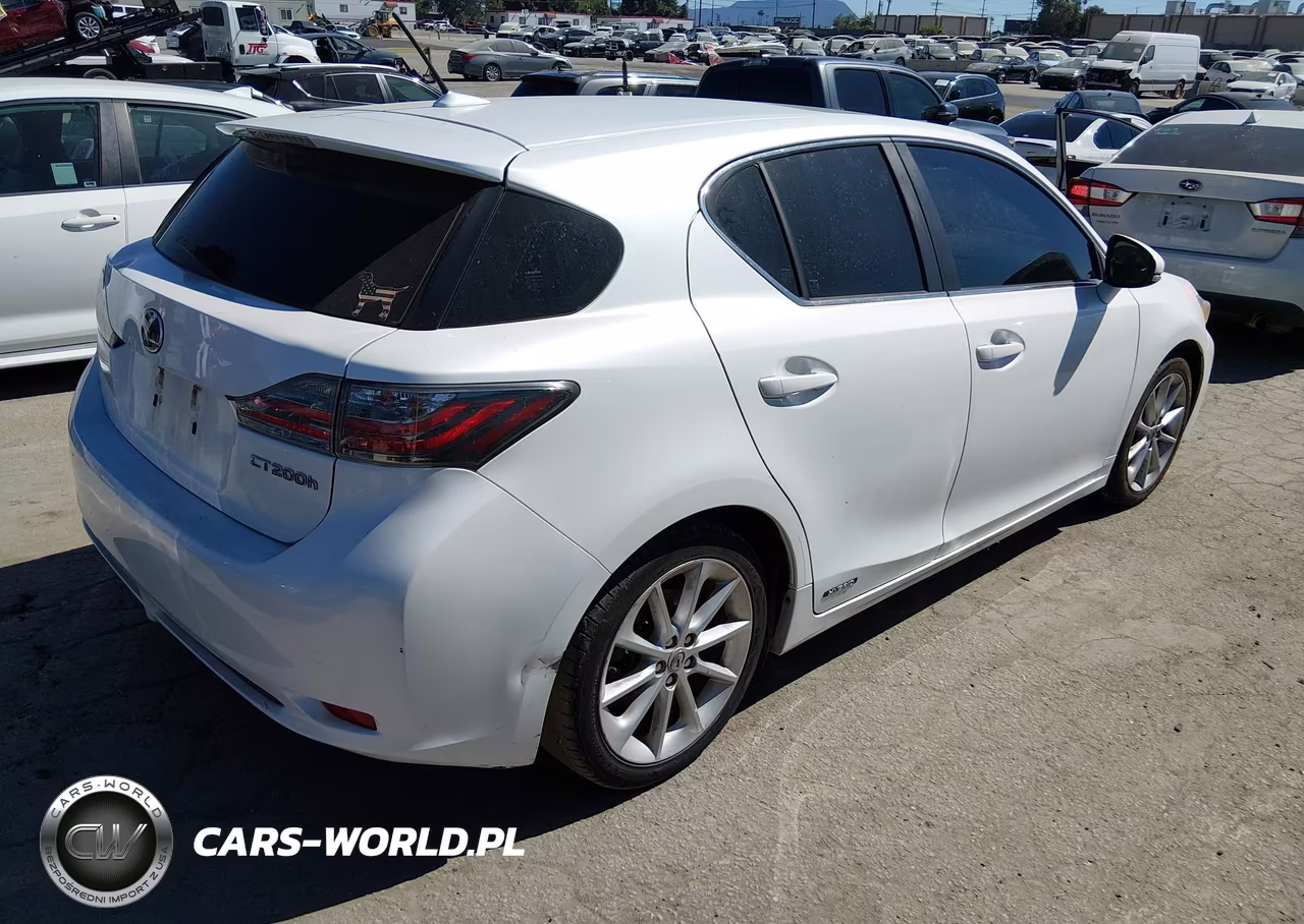 2012 Lexus Ct 200H Premium VIN:JTHKD5BH0C2120255 - 4