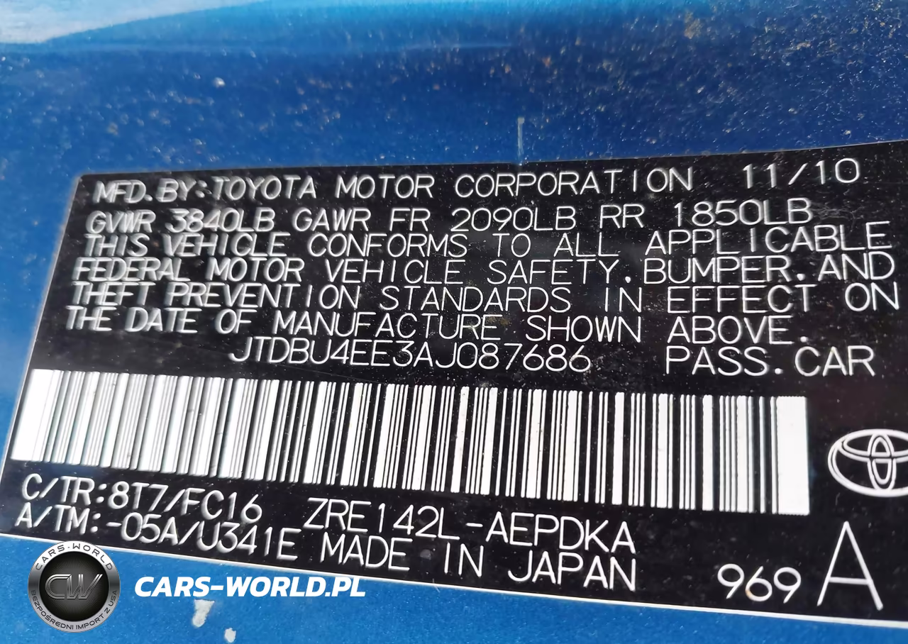 2010 Toyota Corolla Le VIN:JTDBU4EE3AJ087686 - 9