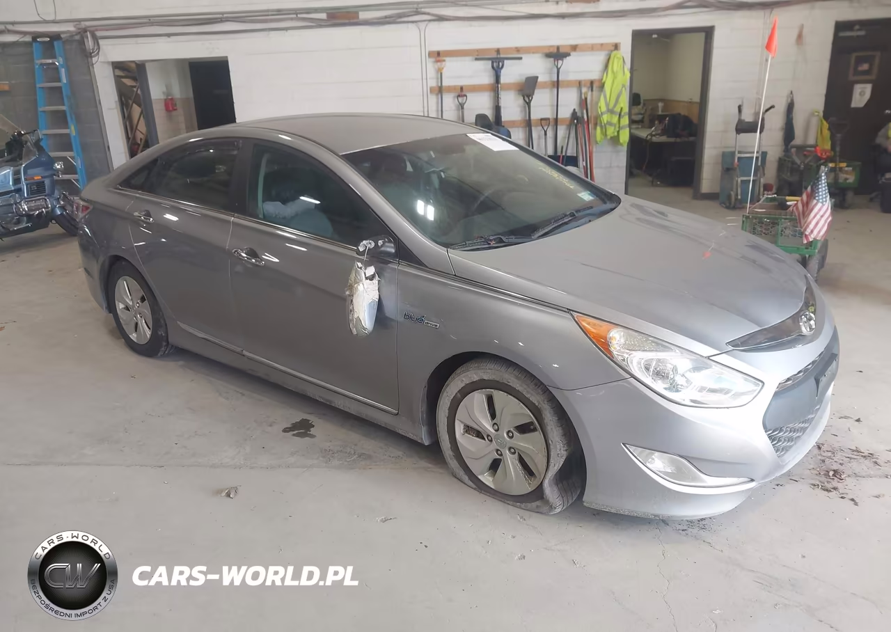 2015 Hyundai Sonata Hybrid VIN:KMHEC4A42FA120158 - 1
