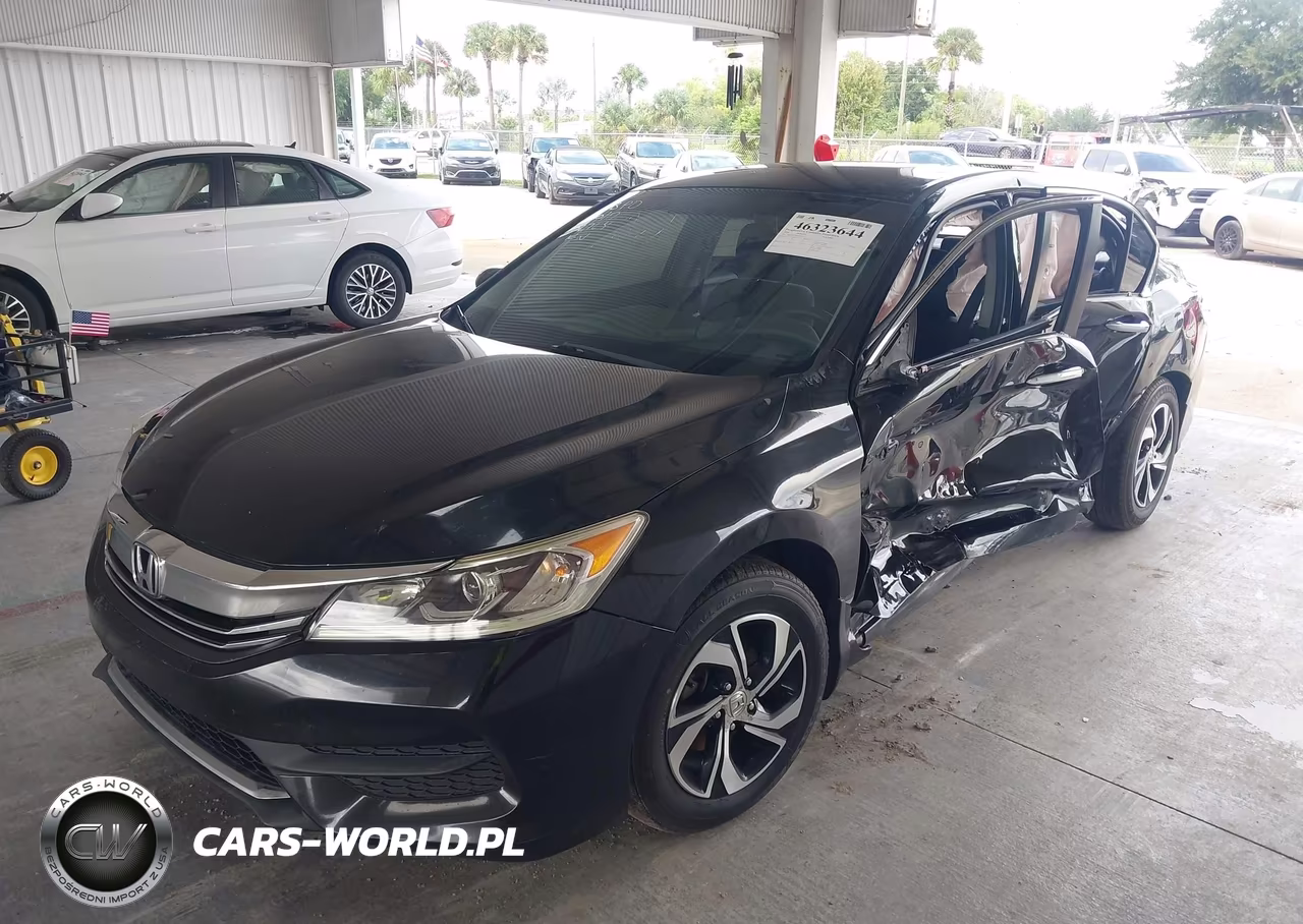 2016 Honda Accord Lx VIN:1HGCR2F30GA019315 - 2