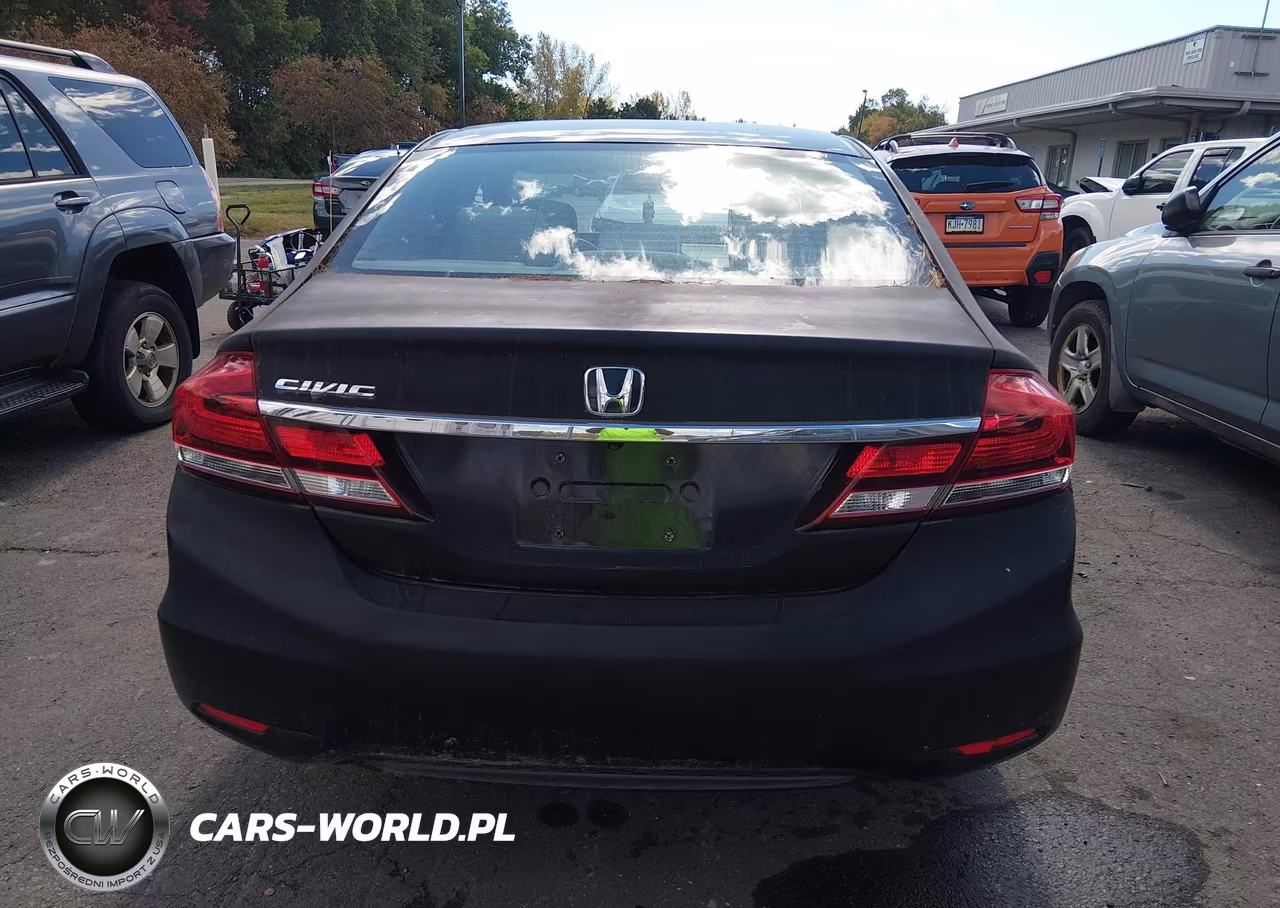2014 Honda Civic Lx VIN:2HGFB2F55EH517477 - 17