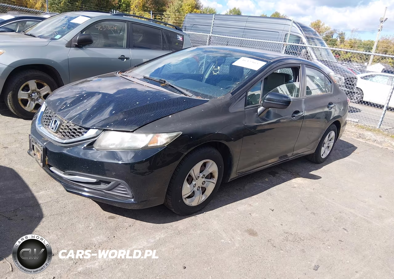 2014 Honda Civic Lx VIN:2HGFB2F55EH517477 - 2