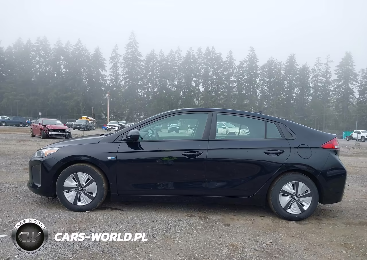 2018 Hyundai Ioniq Hybrid Blue VIN:KMHC65LC9JU075767 - 14