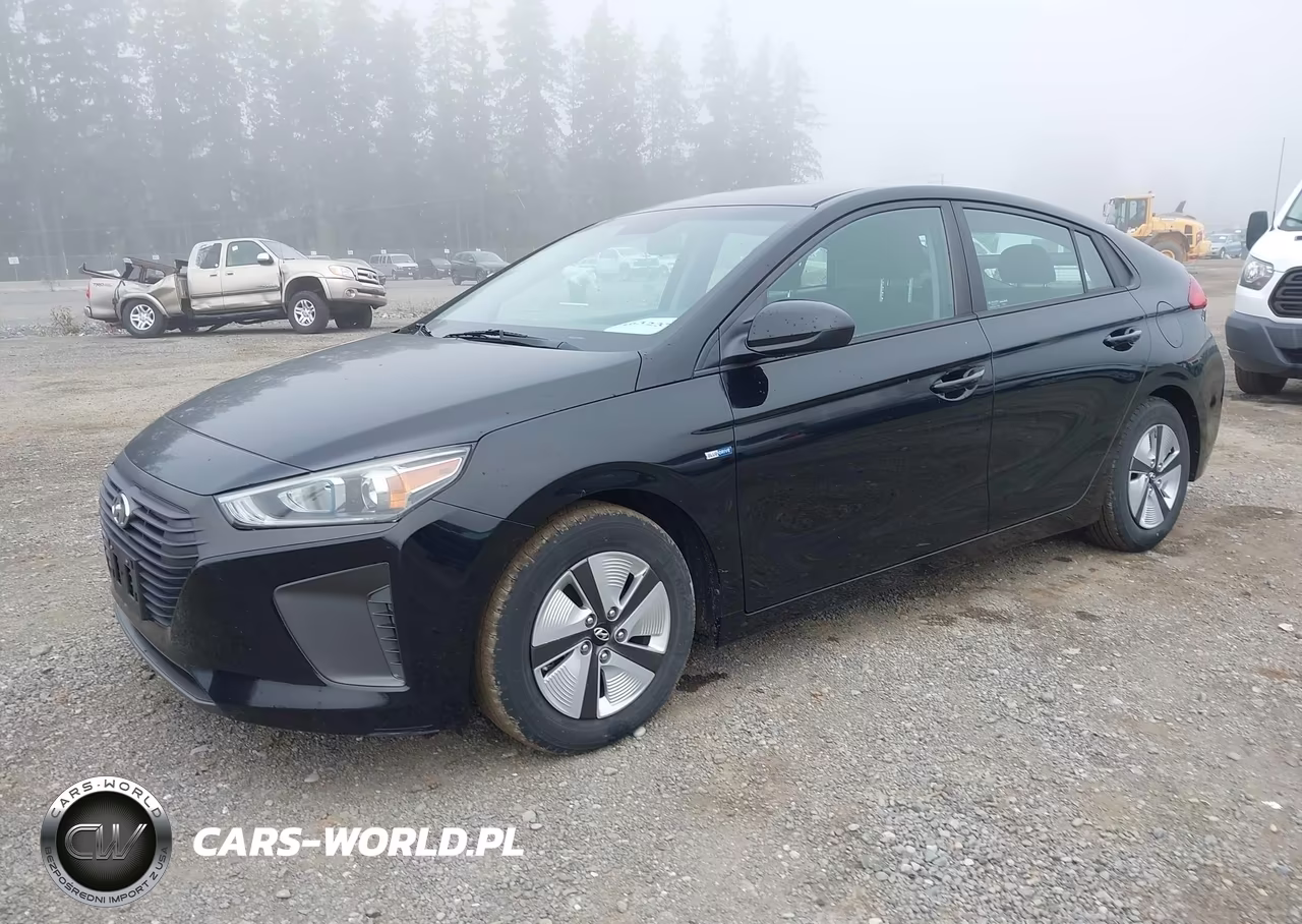 2018 Hyundai Ioniq Hybrid Blue VIN:KMHC65LC9JU075767 - 2
