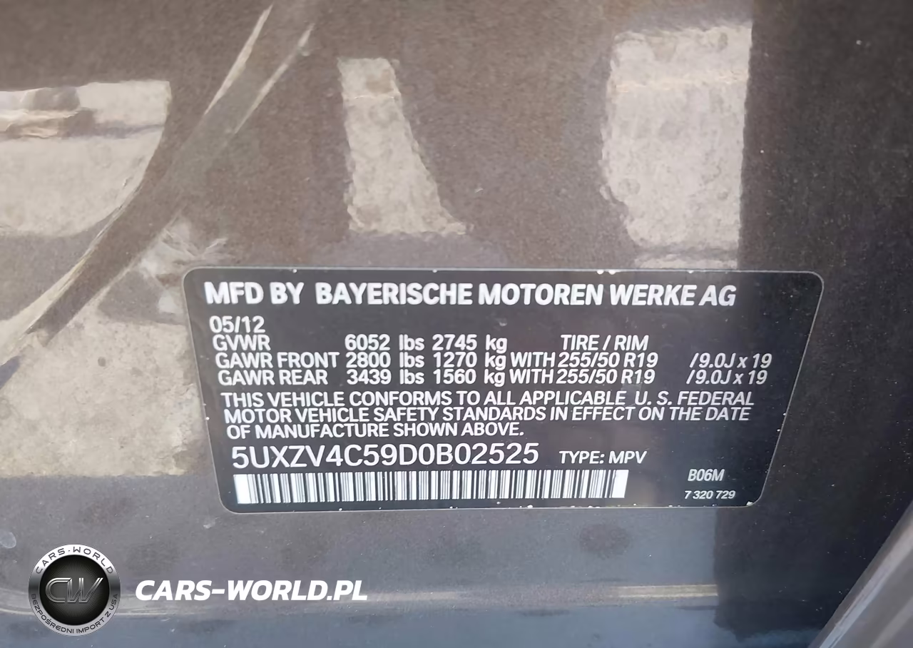 2013 BMW X5 xDrive35I-xDrive35I Premium-xDrive35I Sport Activity VIN:5UXZV4C59D0B02525 - 9