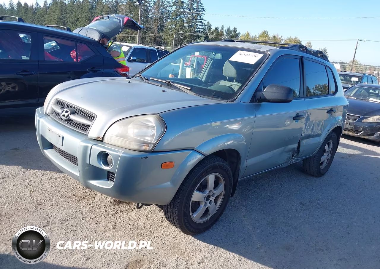 2006 Hyundai Tucson Gl VIN:KM8JM12BX6U414641 - 2