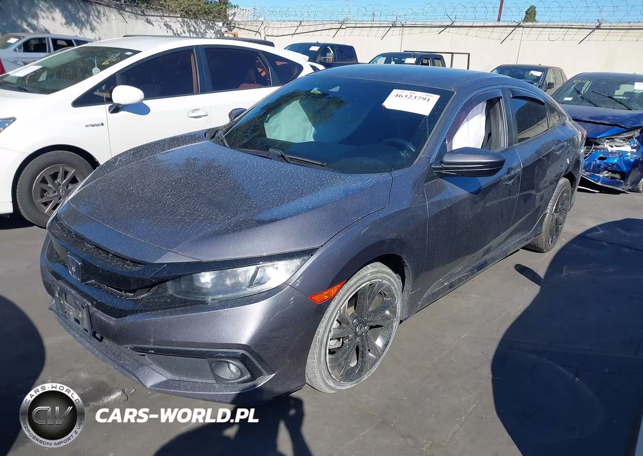2019 Honda Civic Sport VIN:19XFC2F81KE046327 - 2