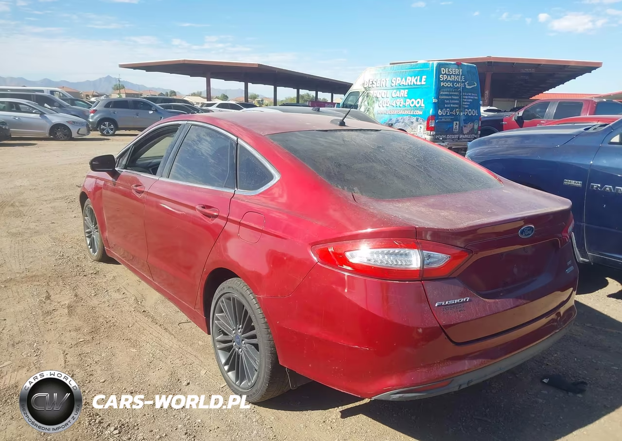 2014 Ford Fusion Se VIN:3FA6P0HD1ER337657 - 3