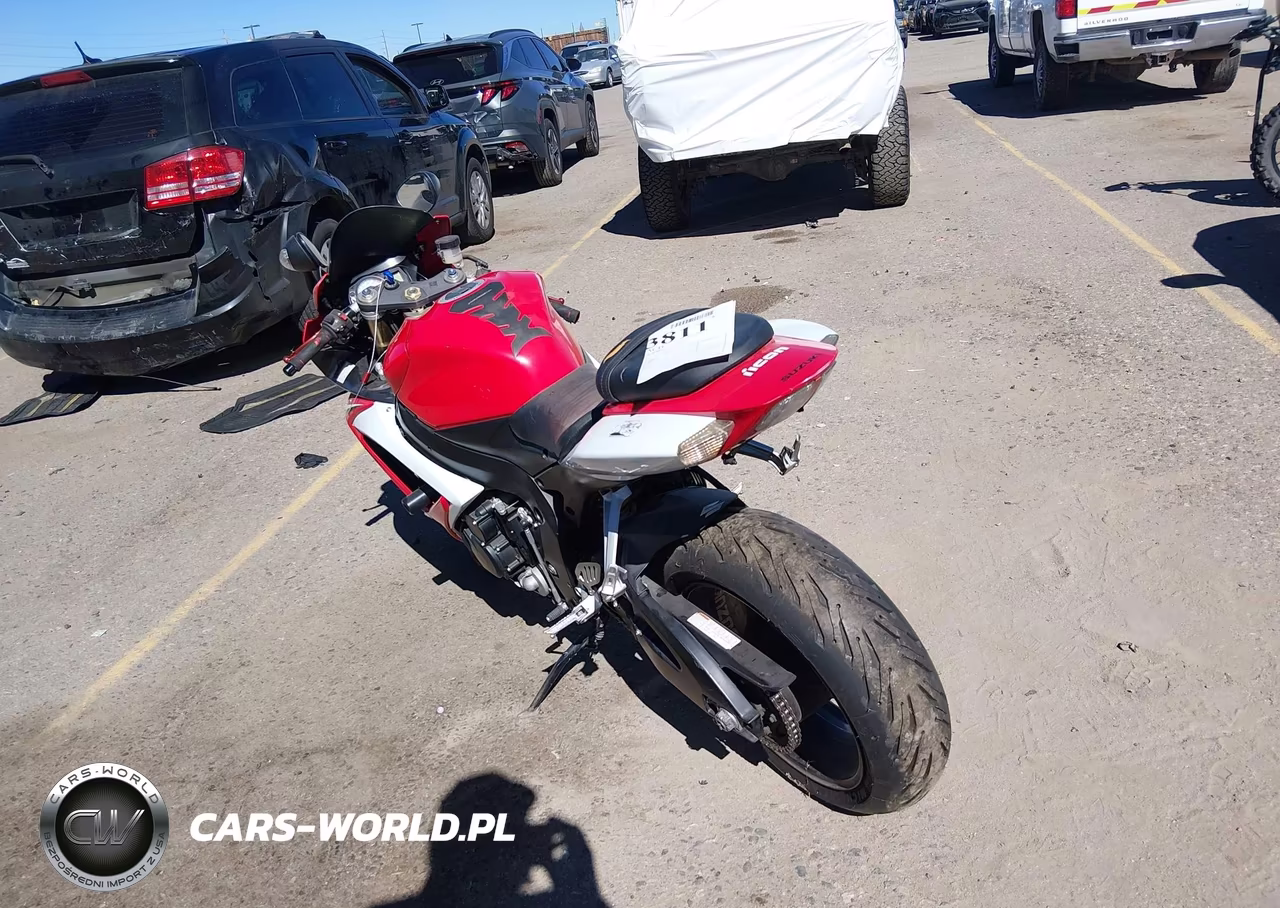 2007 Suzuki Gsx-R600 VIN:JS1GN7DA872103767 - 2