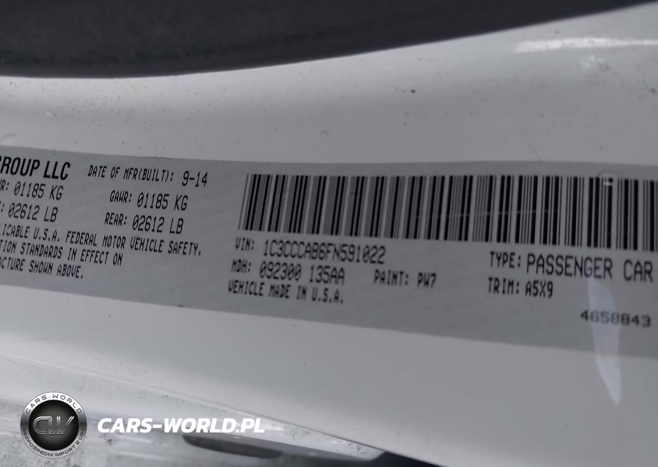 2015 Chrysler 200 Limited VIN:1C3CCCAB6FN591022 - 9