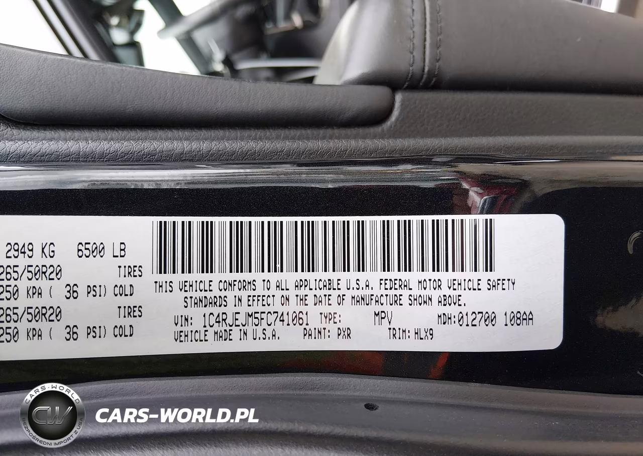 2015 Jeep Grand Cherokee Summit VIN:1C4RJEJM5FC741061 - 9