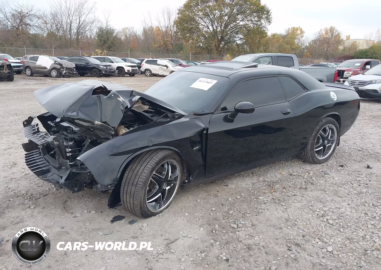 2018 Dodge Challenger Gt Awd VIN:2C3CDZGG7JH205132 - 2