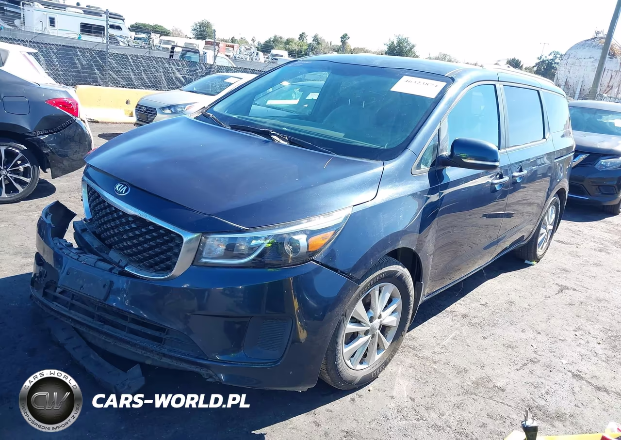 2016 Kia Sedona Lx VIN:KNDMB5C11G6151515 - 2