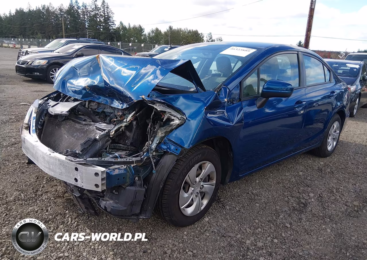 2014 Honda Civic Lx VIN:19XFB2F51EE212701 - 2