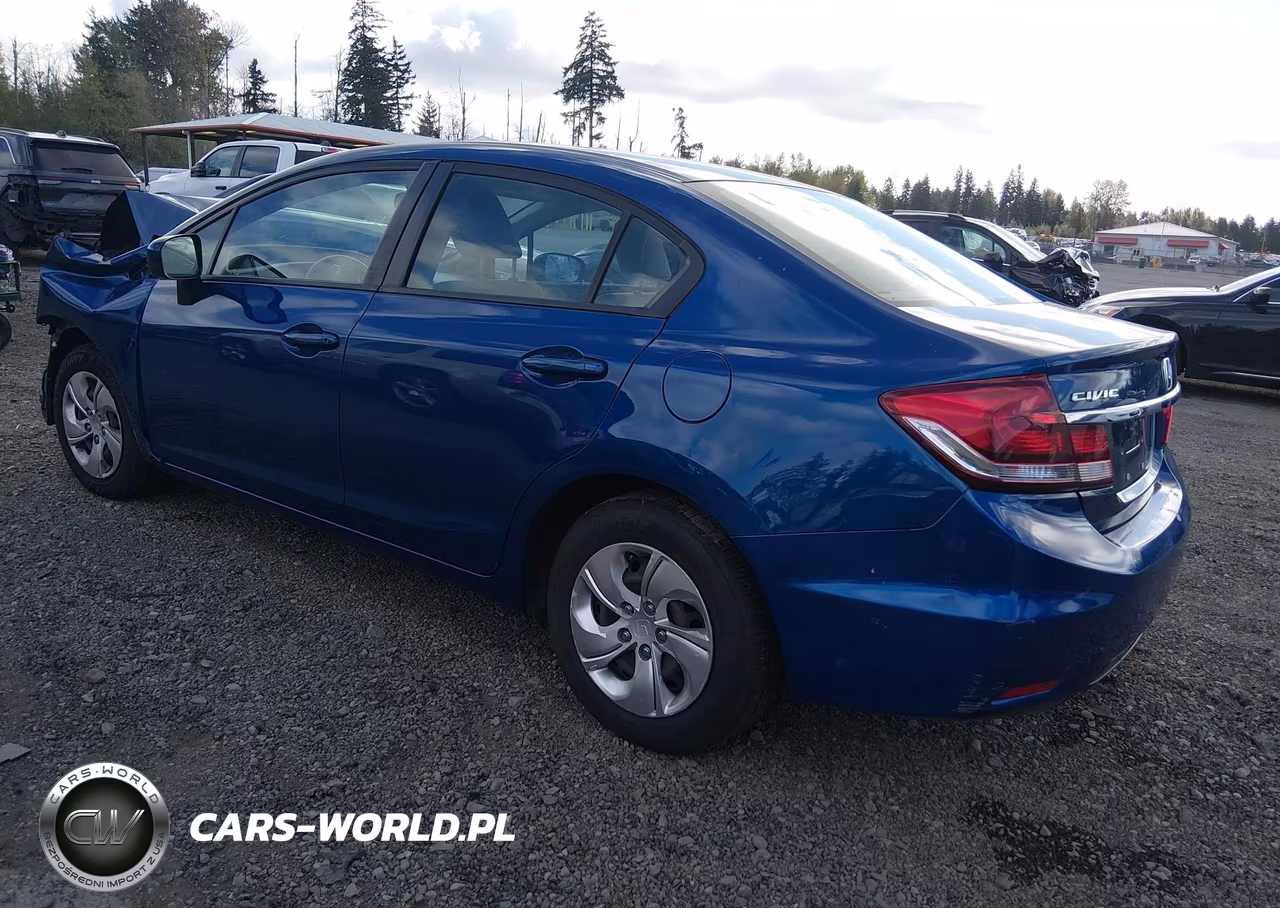 2014 Honda Civic Lx VIN:19XFB2F51EE212701 - 3