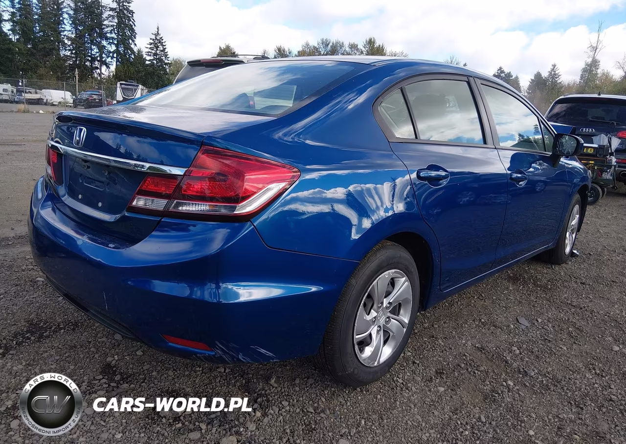 2014 Honda Civic Lx VIN:19XFB2F51EE212701 - 4