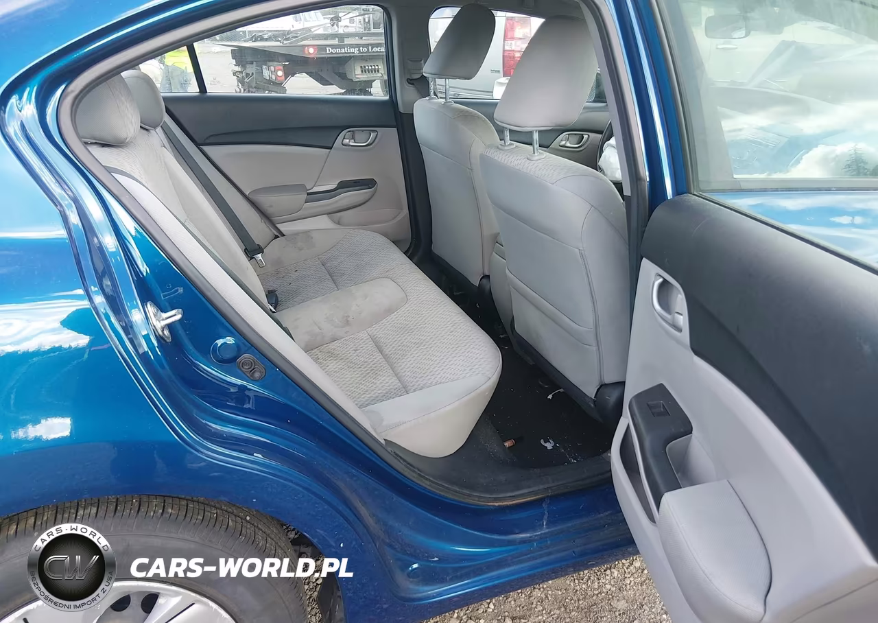 2014 Honda Civic Lx VIN:19XFB2F51EE212701 - 8