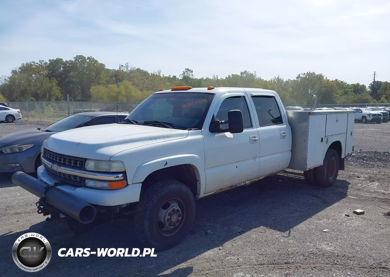 2002 Chevrolet Silverado 3500 Ls VIN:1GCJK33G72F150535 - 2