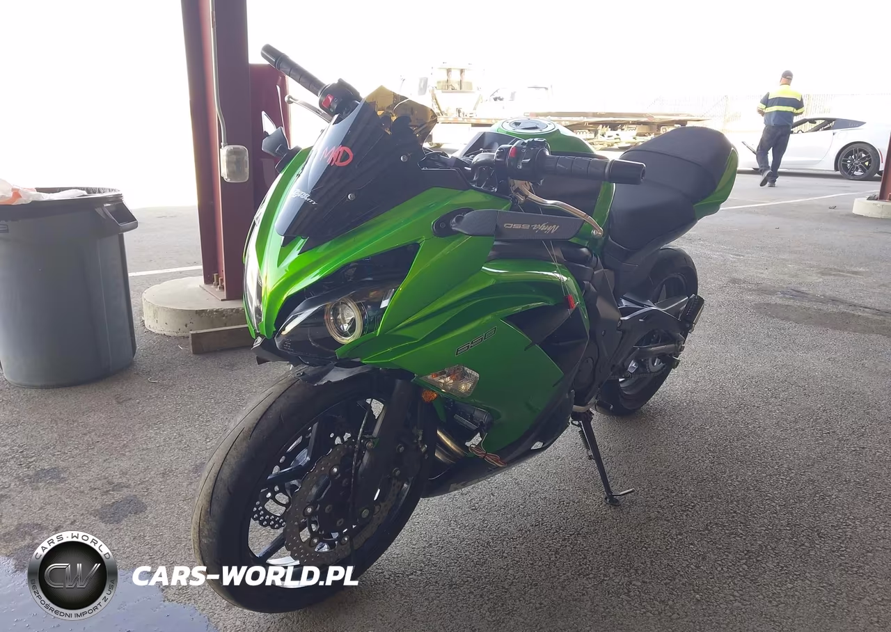 2015 Kawasaki Ex650 E VIN:JKAEXEE12FDA18241 - 2