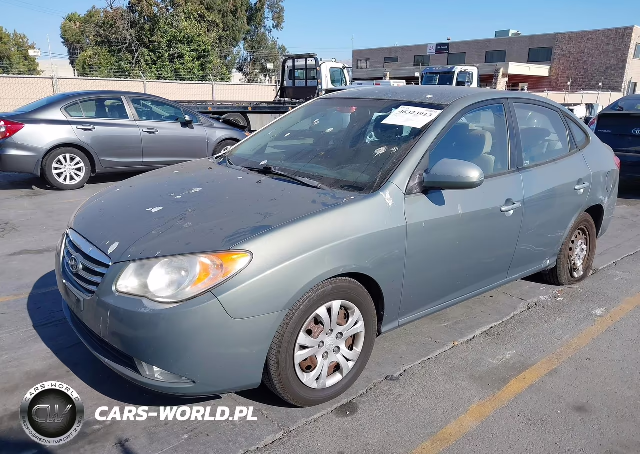 2010 Hyundai Elantra Gls VIN:KMHDU4ADXAU843627 - 2