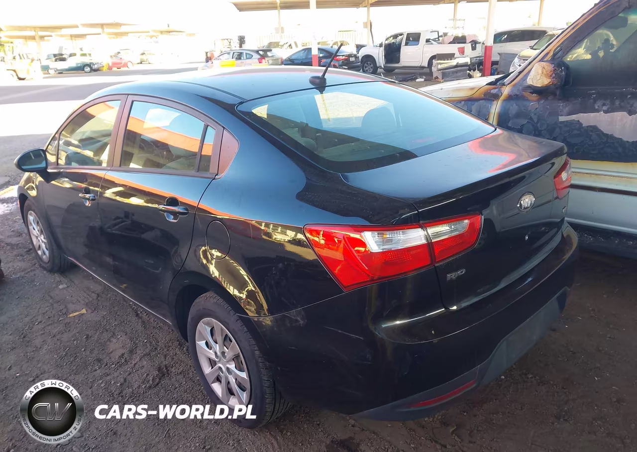 2012 Kia Rio Lx VIN:KNADM4A39C6088146 - 3