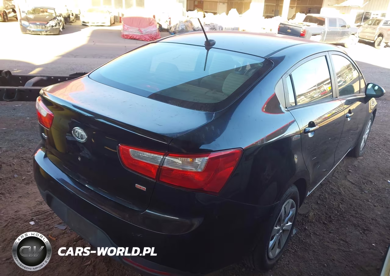 2012 Kia Rio Lx VIN:KNADM4A39C6088146 - 4
