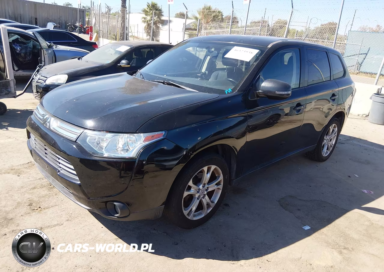 2014 Mitsubishi Outlander Se VIN:JA4AD3A32EZ015034 - 2