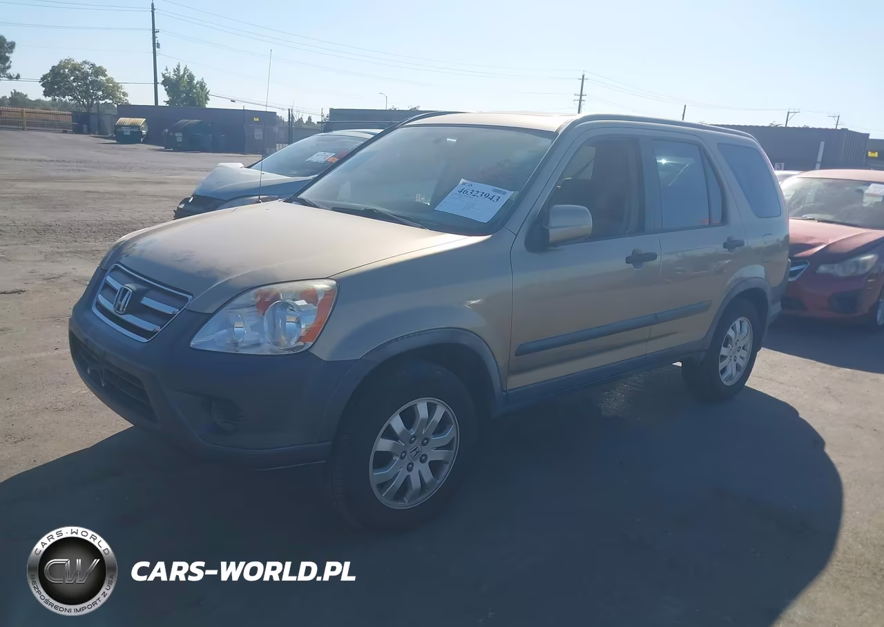 2006 Honda Cr-V Ex VIN:JHLRD78886C012261 - 2
