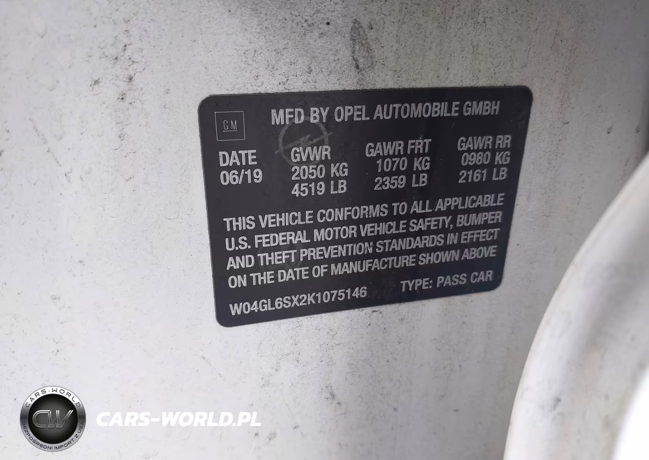 2019 Buick Regal Sportback Fwd Preferred VIN:W04GL6SX2K1075146 - 9