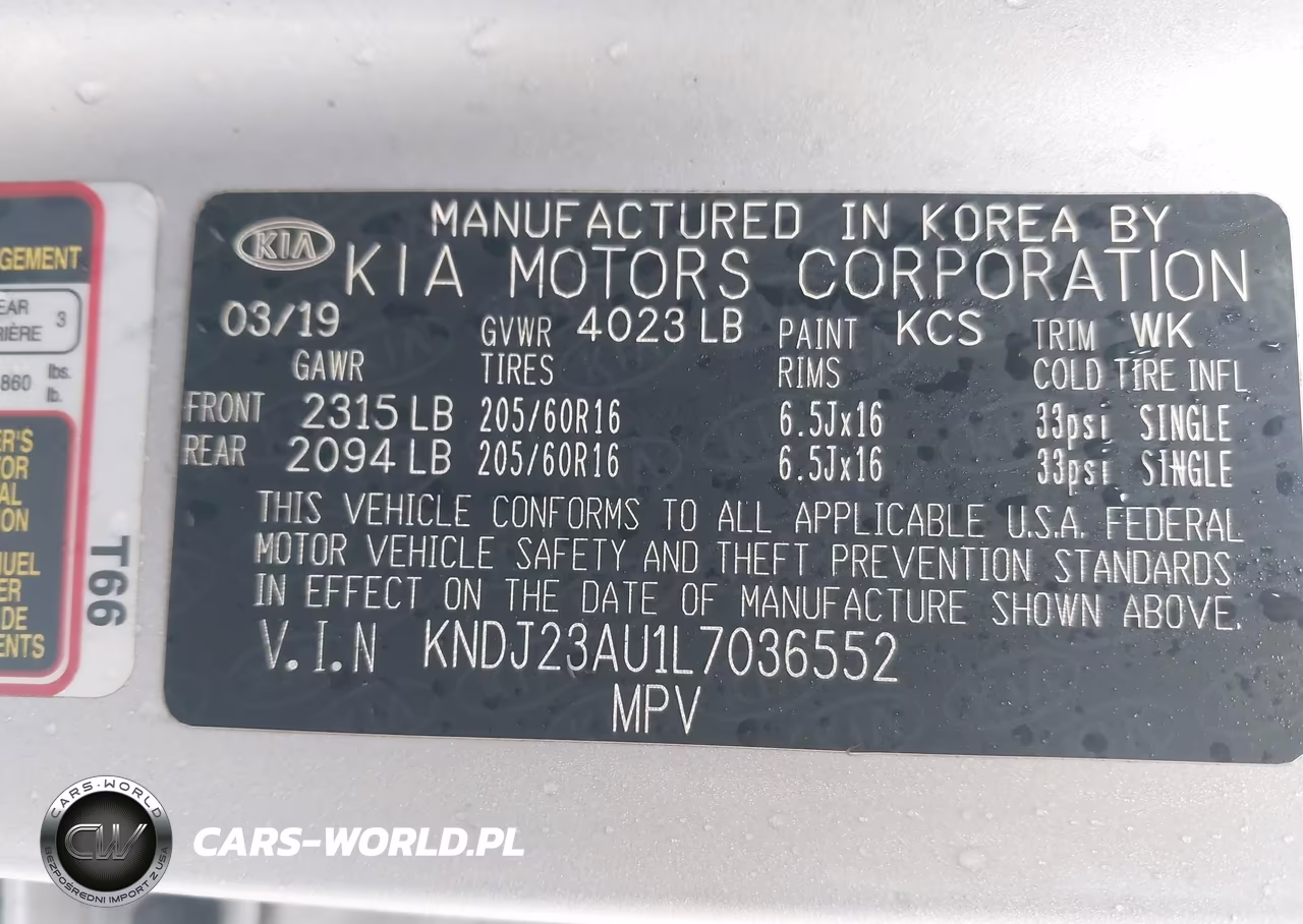 2020 Kia Soul Lx VIN:KNDJ23AU1L7036552 - 9