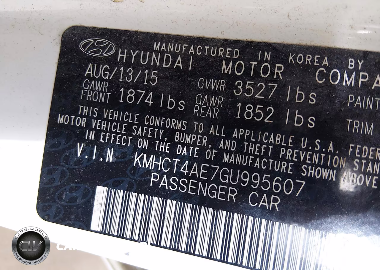 2016 Hyundai Accent Se VIN:KMHCT4AE7GU995607 - 9