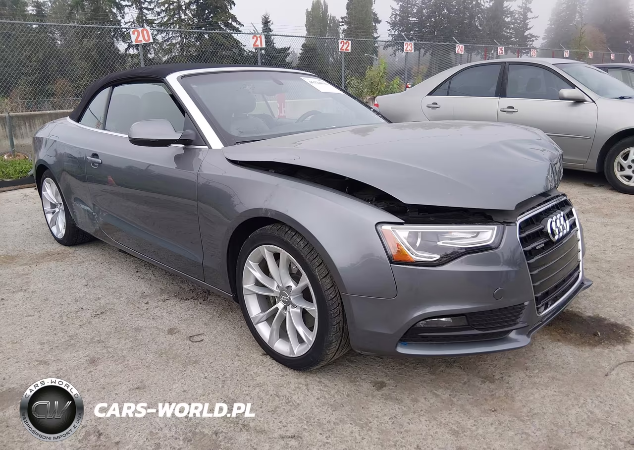 2013 Audi A5 2.0T Premium VIN:WAULFAFH5DN005635 - 1