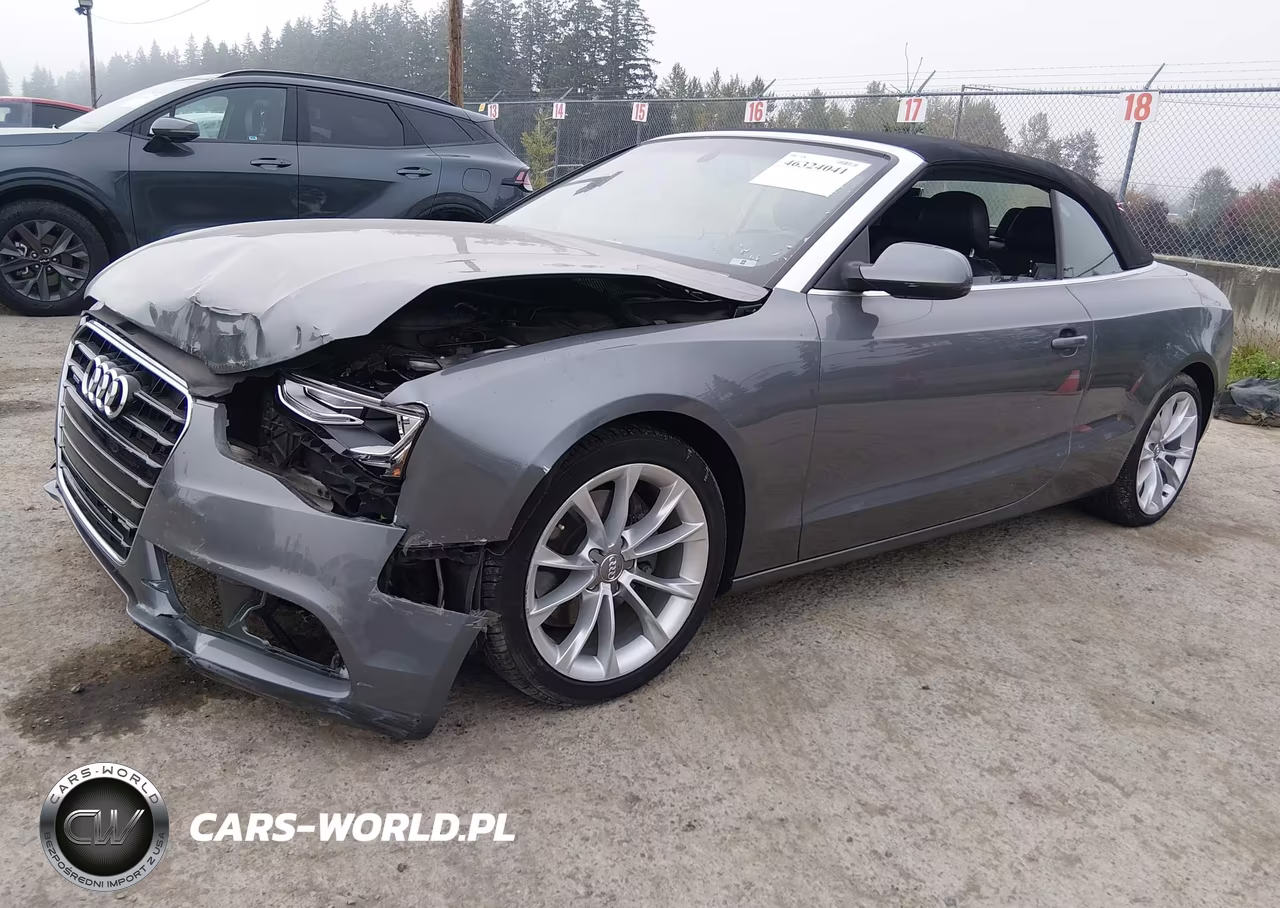 2013 Audi A5 2.0T Premium VIN:WAULFAFH5DN005635 - 2
