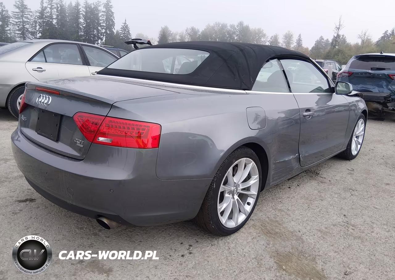 2013 Audi A5 2.0T Premium VIN:WAULFAFH5DN005635 - 4