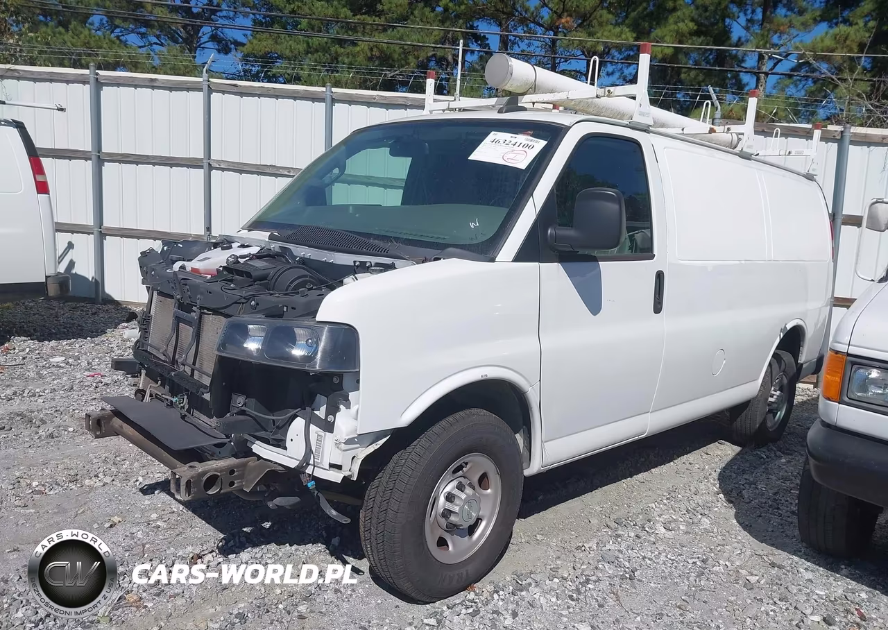 2020 Chevrolet Express Cargo Rwd 3500 Regular Wheelbase Wt VIN:1GCZGGFG3L1277059 - 2