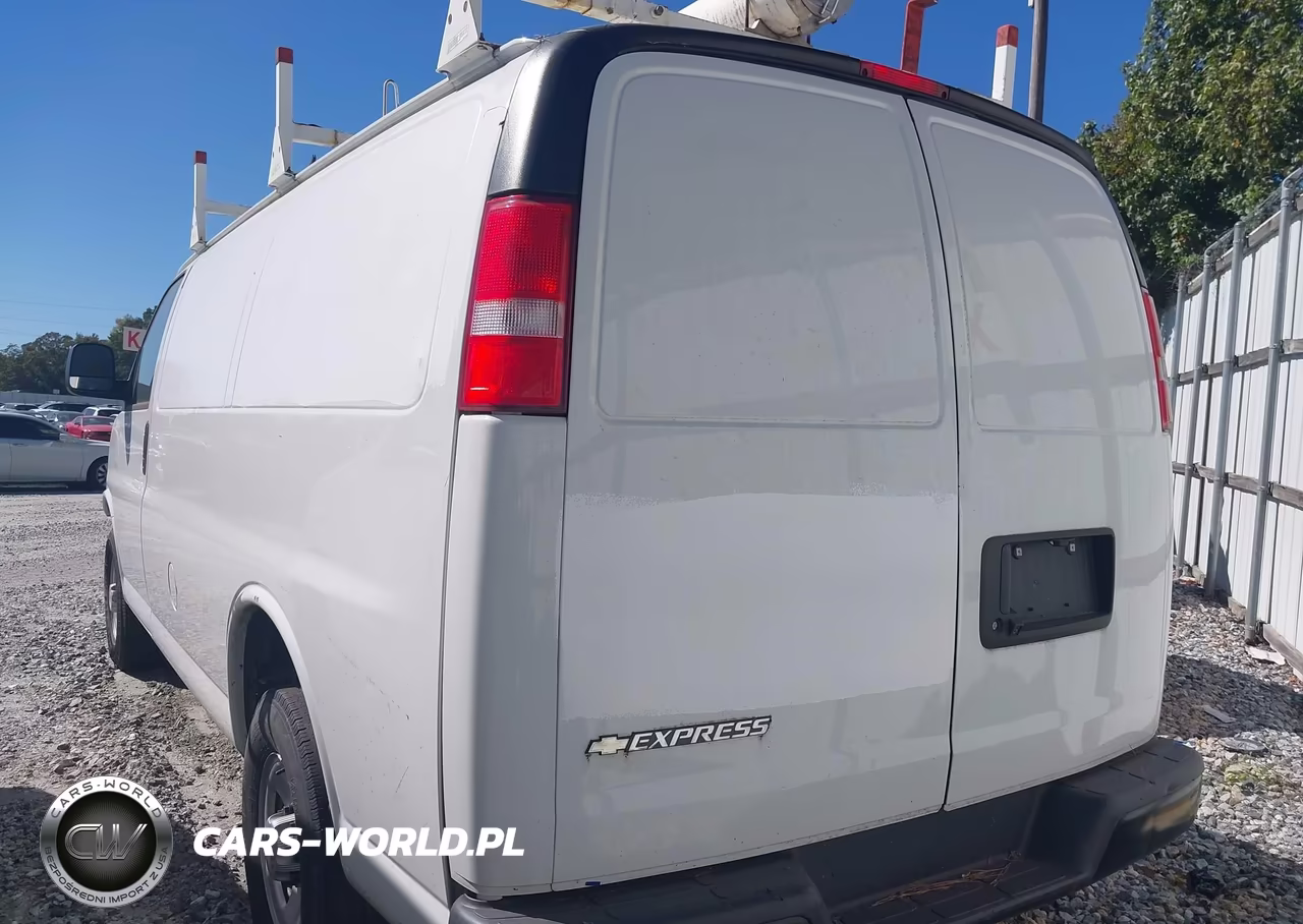 2020 Chevrolet Express Cargo Rwd 3500 Regular Wheelbase Wt VIN:1GCZGGFG3L1277059 - 3