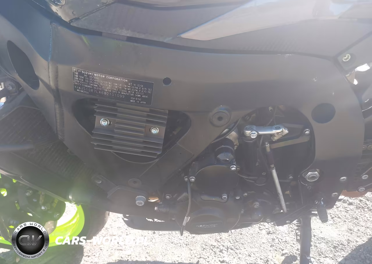2008 Suzuki Gsx-R750 VIN:JS1GR7LA682101099 - 9