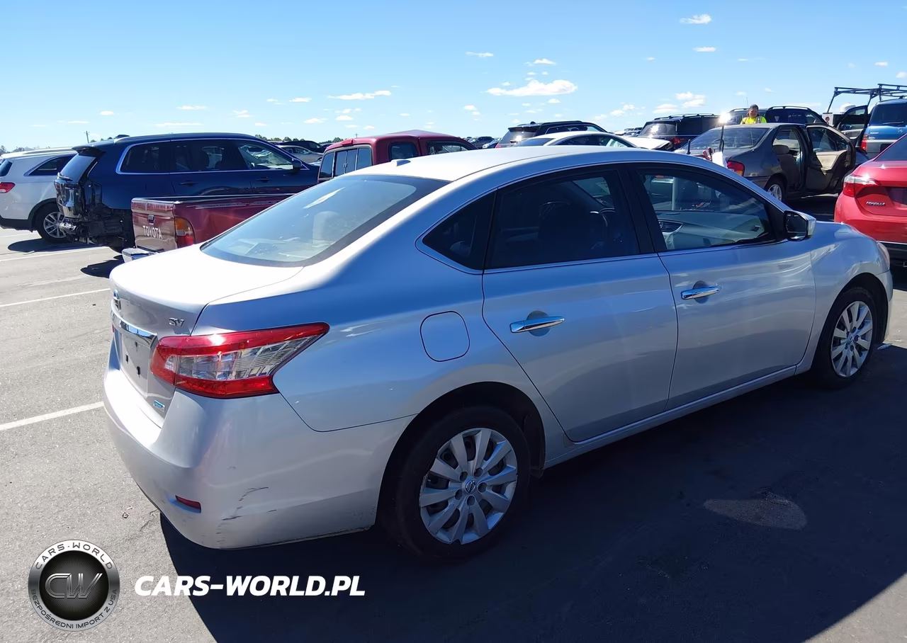 2014 Nissan Sentra Sv VIN:3N1AB7APXEY221429 - 4