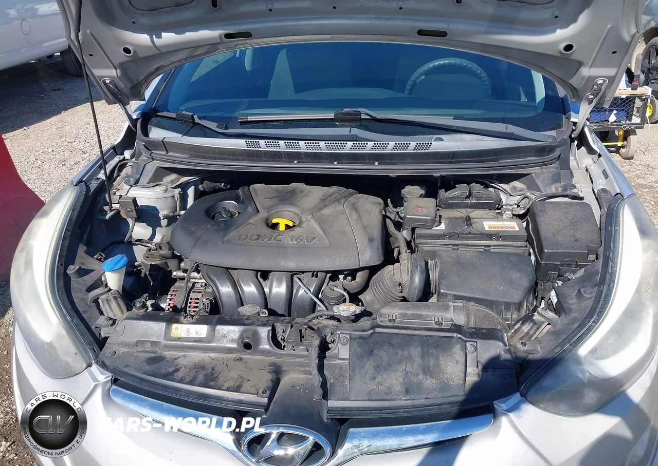2014 Hyundai Elantra Se VIN:5NPDH4AE3EH519274 - 10